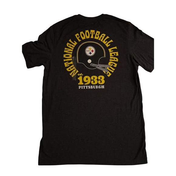 NWT Nike Pittsburgh Steelers NFL Team Apparel Dri-FIT T Shirt Charcoal Grey SZ M - Picture 5 of 6